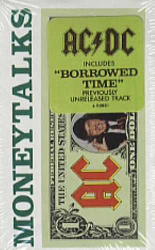 AC/DC Money Talks US cassette single (70266)